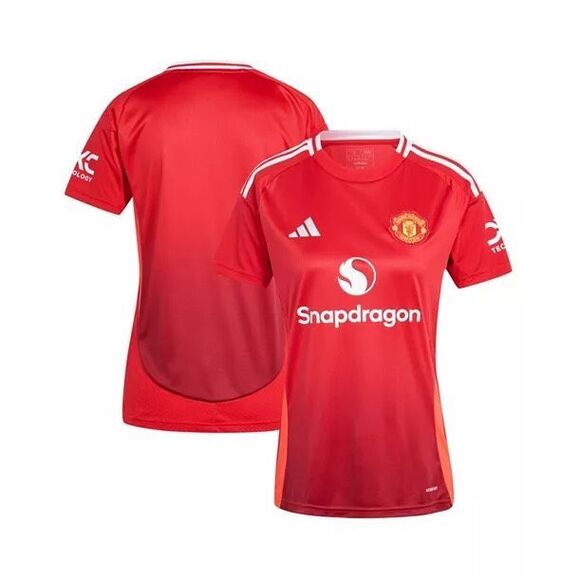 Adidas Tops - Adidas NWT Red Devils Manchester United 2024/25 Home Replica Jersey Red Large